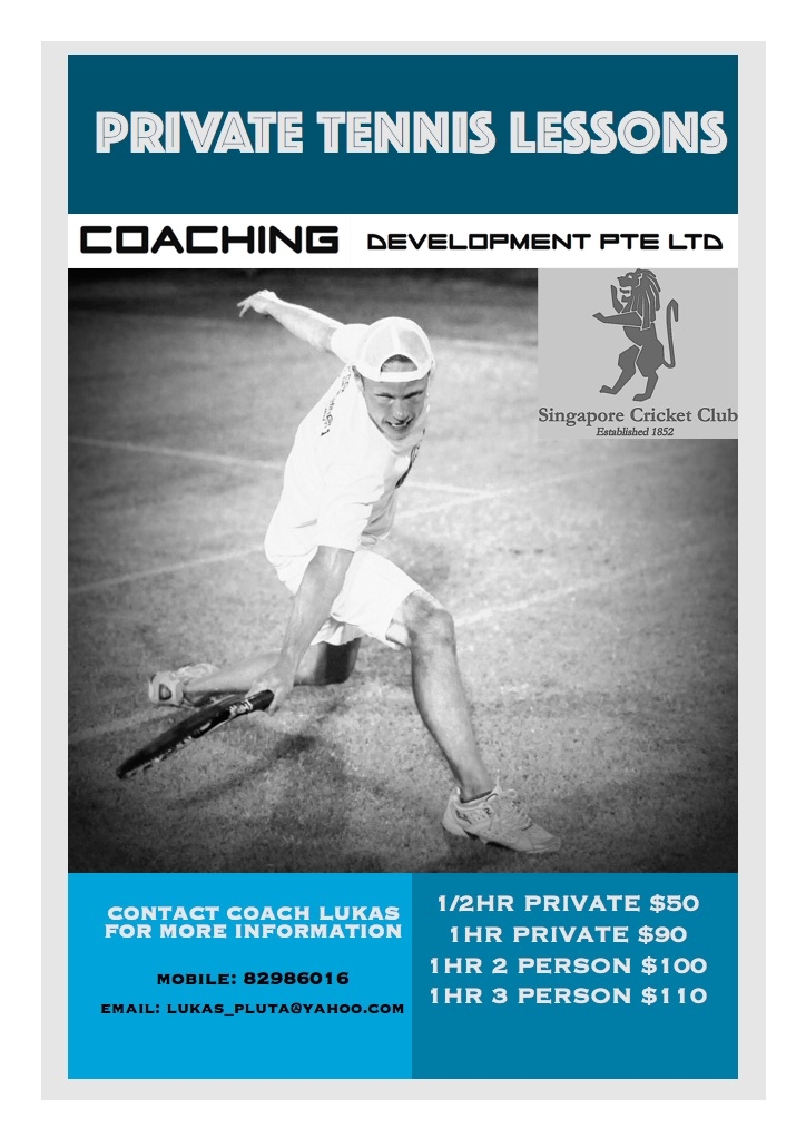 PRIVATE TENNIS LESSONS